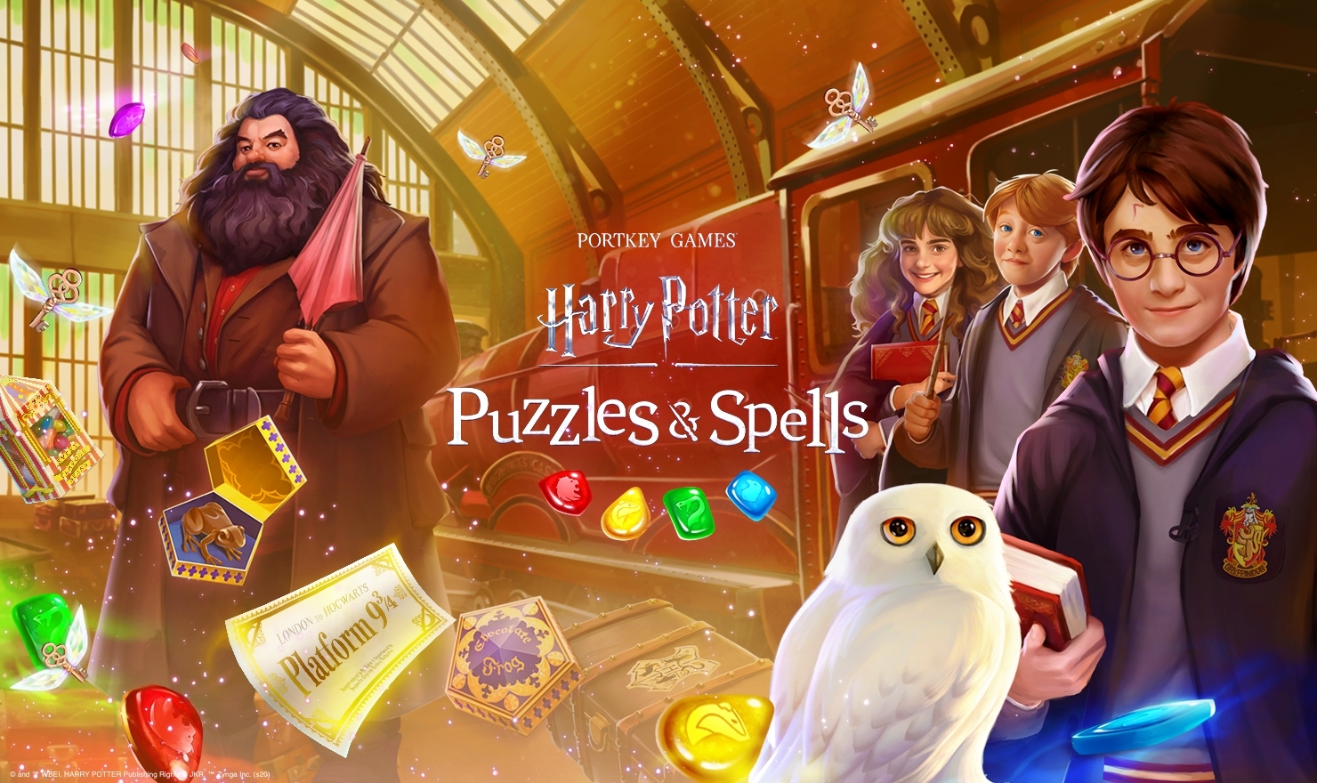 Zynga ogłasza światową premierę gry „Harry Potter: Puzzles & Spells”